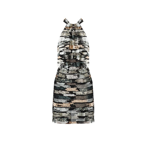 PINKO Black Polyester Dress - Retail Flare