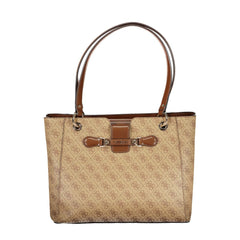 Guess Jeans Beige Polyethylene Handbag - Retail Flare