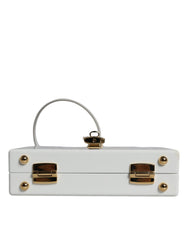 Dolce & Gabbana White Graffiti Print Clutch Crossbody Bag - Retail Flare