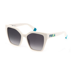 Furla Beige Plastic Sunglasses - Retail Flare
