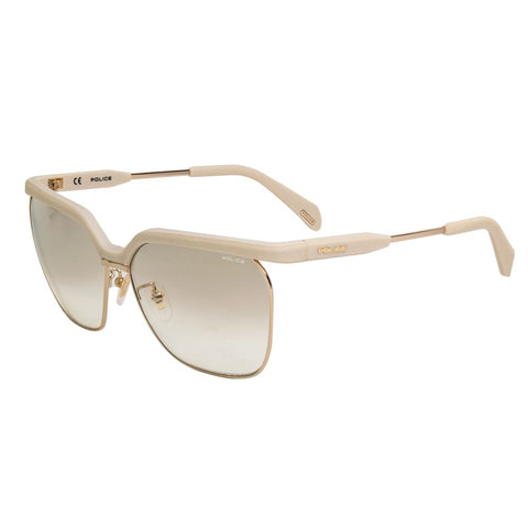 Police Beige Metal Sunglasses - Retail Flare