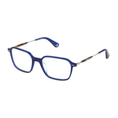 Police Blue Plastic Frames - Retail Flare