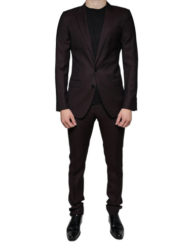 Dolce & Gabbana Indigo MARTINI Formal 2 Piece Suit - Retail Flare