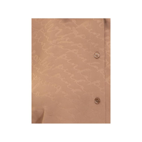 PINKO Beige Acetate Shirt - Retail Flare