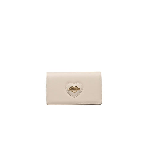 Love Moschino Beige Polyethylene Women Crossbody Bag - Retail Flare