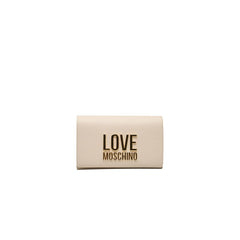 Love Moschino Beige Polyethylene Women Crossbody Bag - Retail Flare