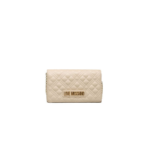 Love Moschino Beige Polyethylene Women Crossbody Bag - Retail Flare