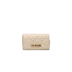 Love Moschino Beige Polyethylene Women Crossbody Bag - Retail Flare
