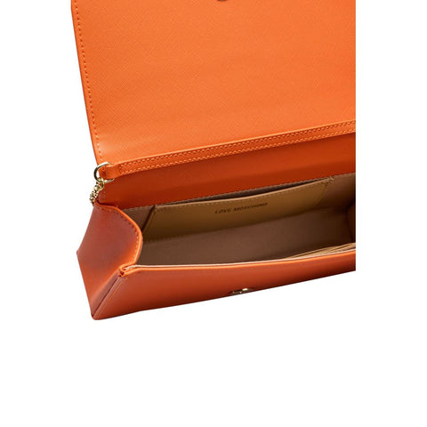 Love Moschino Orange Polyethylene Women Crossbody Bag - Retail Flare