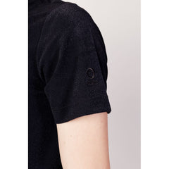 Suns Black Polyester Polo Shirt - Retail Flare