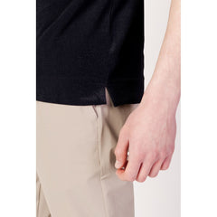Suns Black Polyester Polo Shirt - Retail Flare