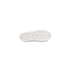 Furla Bordeaux Leather Sneaker - Retail Flare