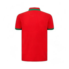 Hugo Boss Red Cotton Polo Shirt - Retail Flare