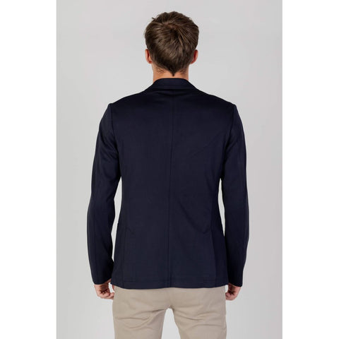 Armani Exchange Blue Viscose Blazer - Retail Flare