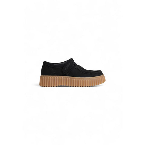 Clarks Black Suede Leather Flat Shoe - Retail Flare
