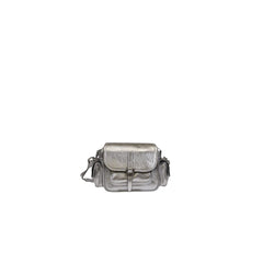 Coccinelle Silver Leather Handbag - Retail Flare
