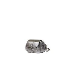 Coccinelle Silver Leather Handbag - Retail Flare