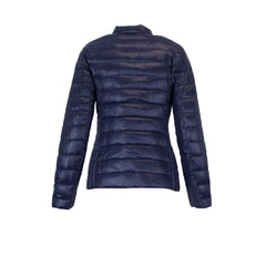 Armani Exchange Blue Polyester Jackets & Coat Armani Exchange Retail Flare