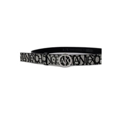 Armani Exchange Gray Polyester Belt - Retail Flare