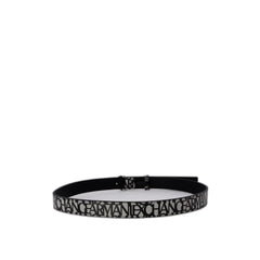 Armani Exchange Gray Polyester Belt - Retail Flare