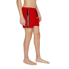 EA7 Emporio Armani Red Polyester Swimwear - Retail Flare