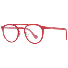 Moncler Red Unisex Optical Frames - Retail Flare