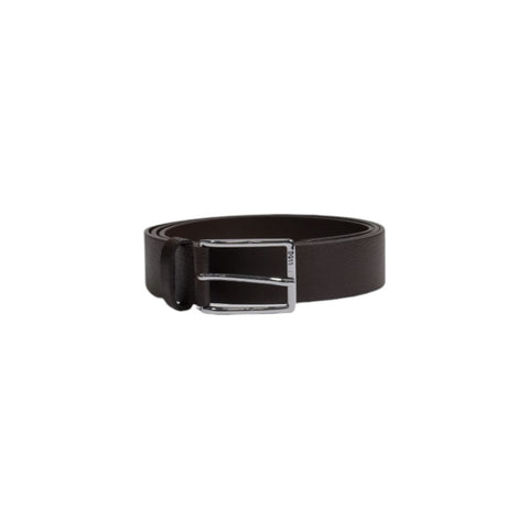 Hugo Boss Brown Leather Belt - Retail Flare