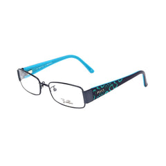 Emilio Pucci Blue Metal Frames - Retail Flare