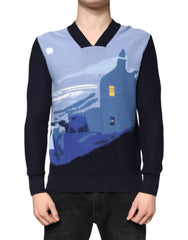Ballantyne Multicolor Long Sleeves V-neck Pullover Sweater - Retail Flare