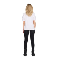Only White Cotton Tops & T-Shirt Only Retail Flare