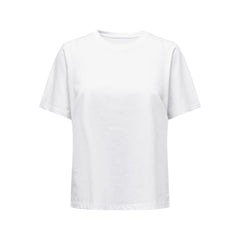 Only White Cotton Tops & T-Shirt Only Retail Flare