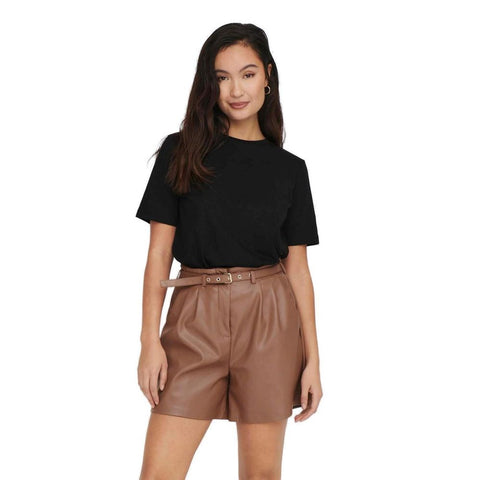 Only Black Cotton Tops & T-Shirt Only Retail Flare