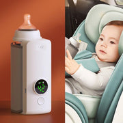 Portable Wireless Baby Bottle Warmer – USB Rechargeable, Constant Temperature Heating Sleeve