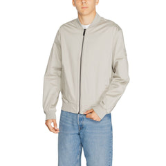 Calvin Klein Gray Organic Cotton Jacket - Retail Flare