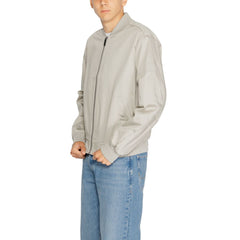 Calvin Klein Gray Organic Cotton Jacket - Retail Flare