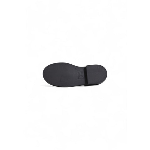 Tommy Hilfiger Black Leather Flat Shoe - Retail Flare
