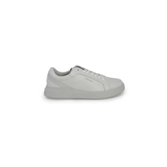 Calvin Klein Gray Leather Sneaker Calvin Klein Retail Flare