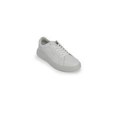 Calvin Klein Gray Leather Sneaker Calvin Klein Retail Flare