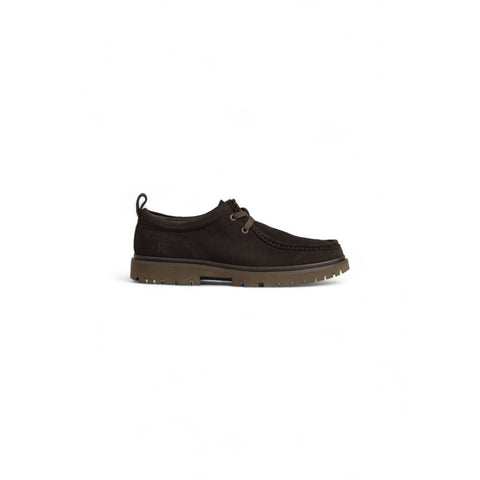 Calvin Klein Brown Suede Leather Casual - Retail Flare