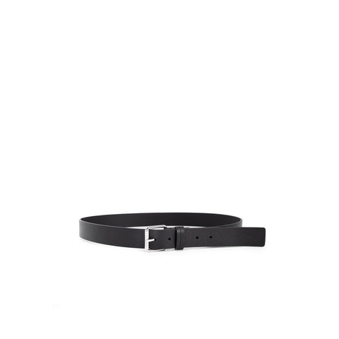 Calvin Klein Black Leather Belt - Retail Flare
