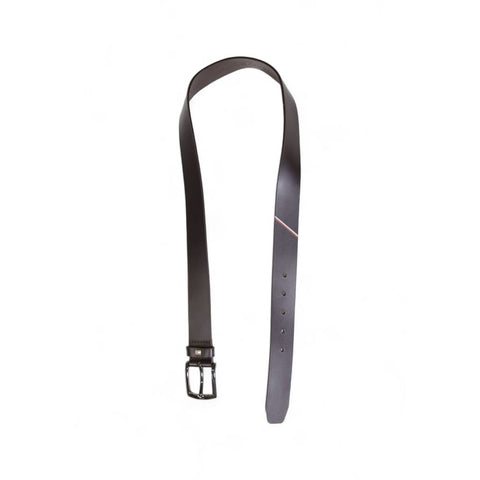 Tommy Hilfiger Brown Leather Belt - Retail Flare