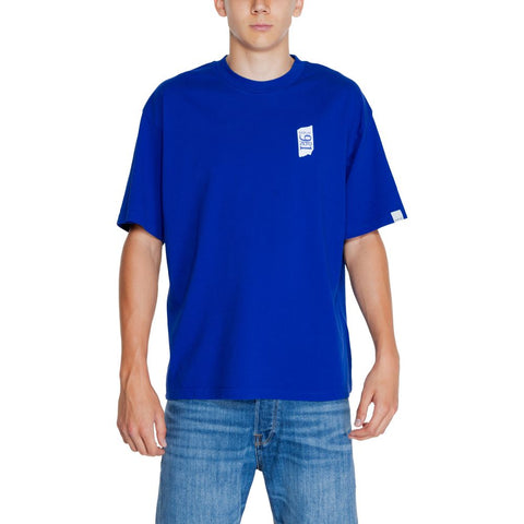 Replay Blue Cotton T-Shirt - Retail Flare