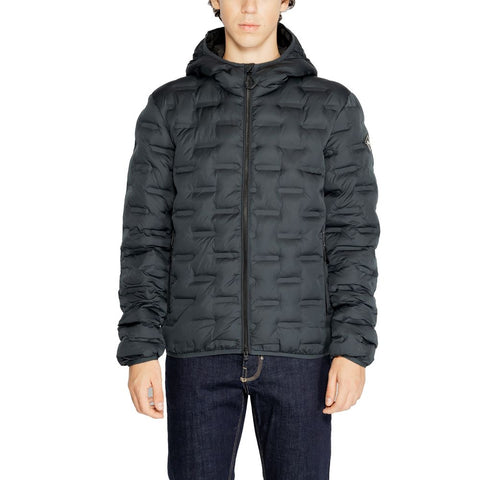 Replay Blue Polyester Jacket - Retail Flare