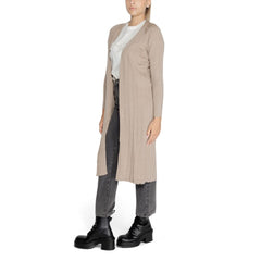 Only Beige Acrylic Cardigan - Retail Flare