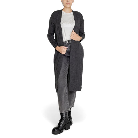 Only Gray Acrylic Cardigan - Retail Flare