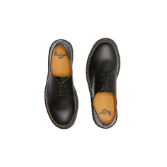 Dr. Martens Black Leather Flat Shoe - Retail Flare