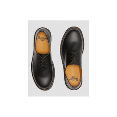 Dr. Martens Black Leather Flat Shoe - Retail Flare