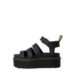 Dr. Martens Black Leather Flat Shoe - Retail Flare