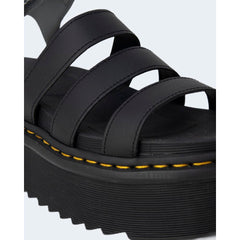 Dr. Martens Black Leather Flat Shoe - Retail Flare