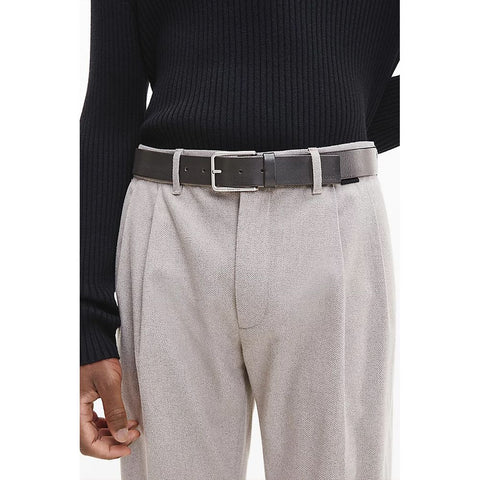 Calvin Klein Black Leather Belt - Retail Flare